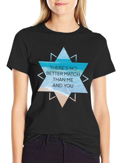 Beach Vibes Graphic Tee - Theres No Better Match
