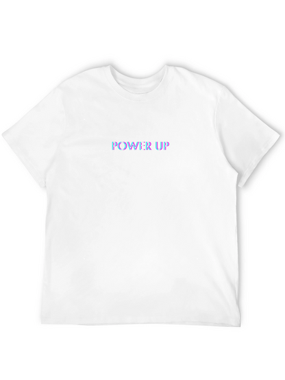 Power Up Black T-Shirt - Graphic Tee