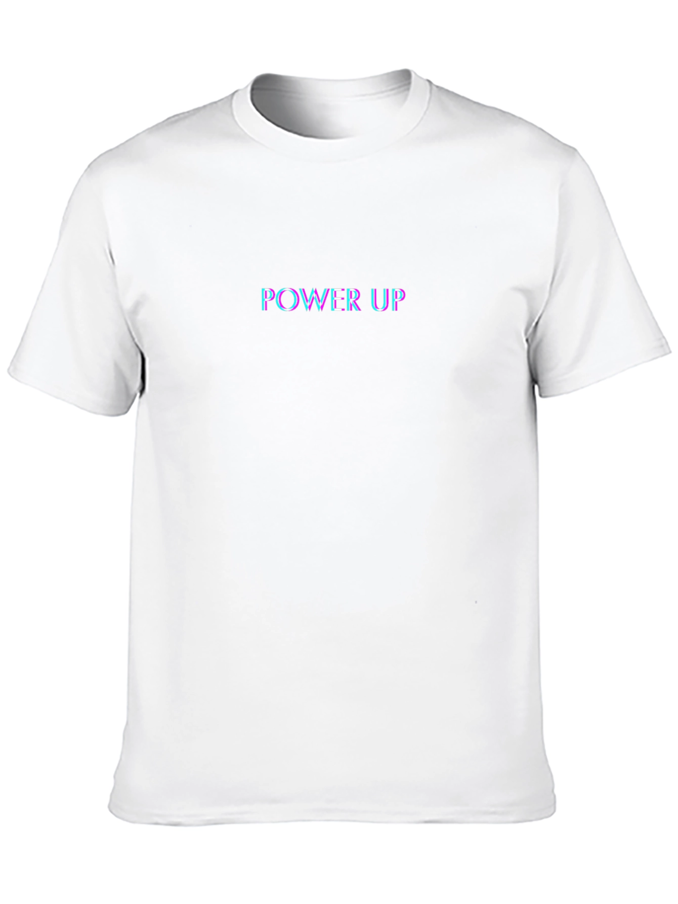 Power Up Black T-Shirt - Graphic Tee