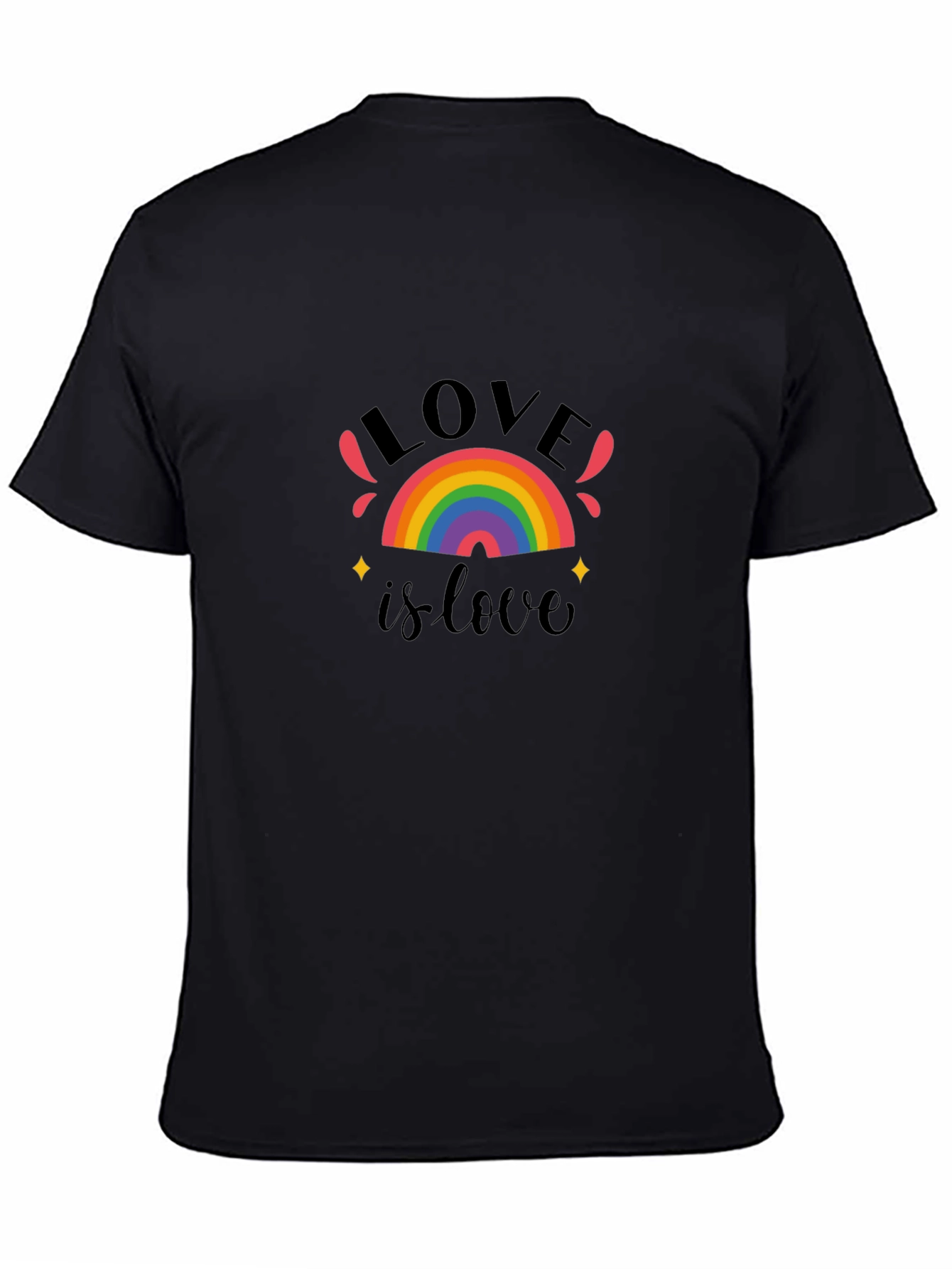 Love Is Love Rainbow Graphic T-Shirt