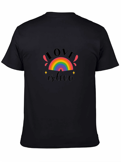 Love Is Love Rainbow Graphic T-Shirt