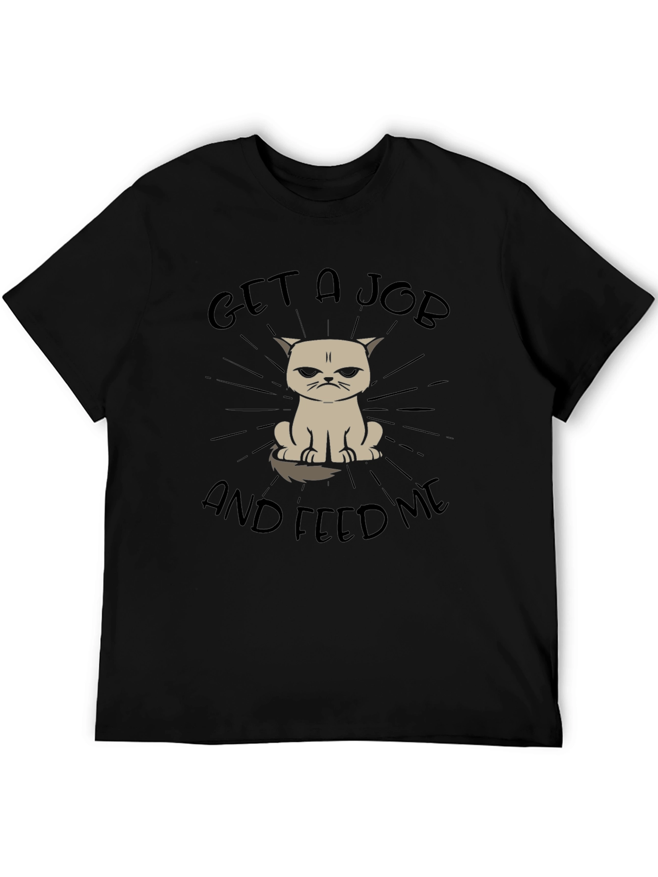 Grumpy Cat T-Shirt - Get A Job