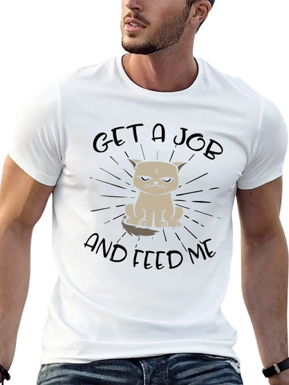 Grumpy Cat T-Shirt - Get A Job