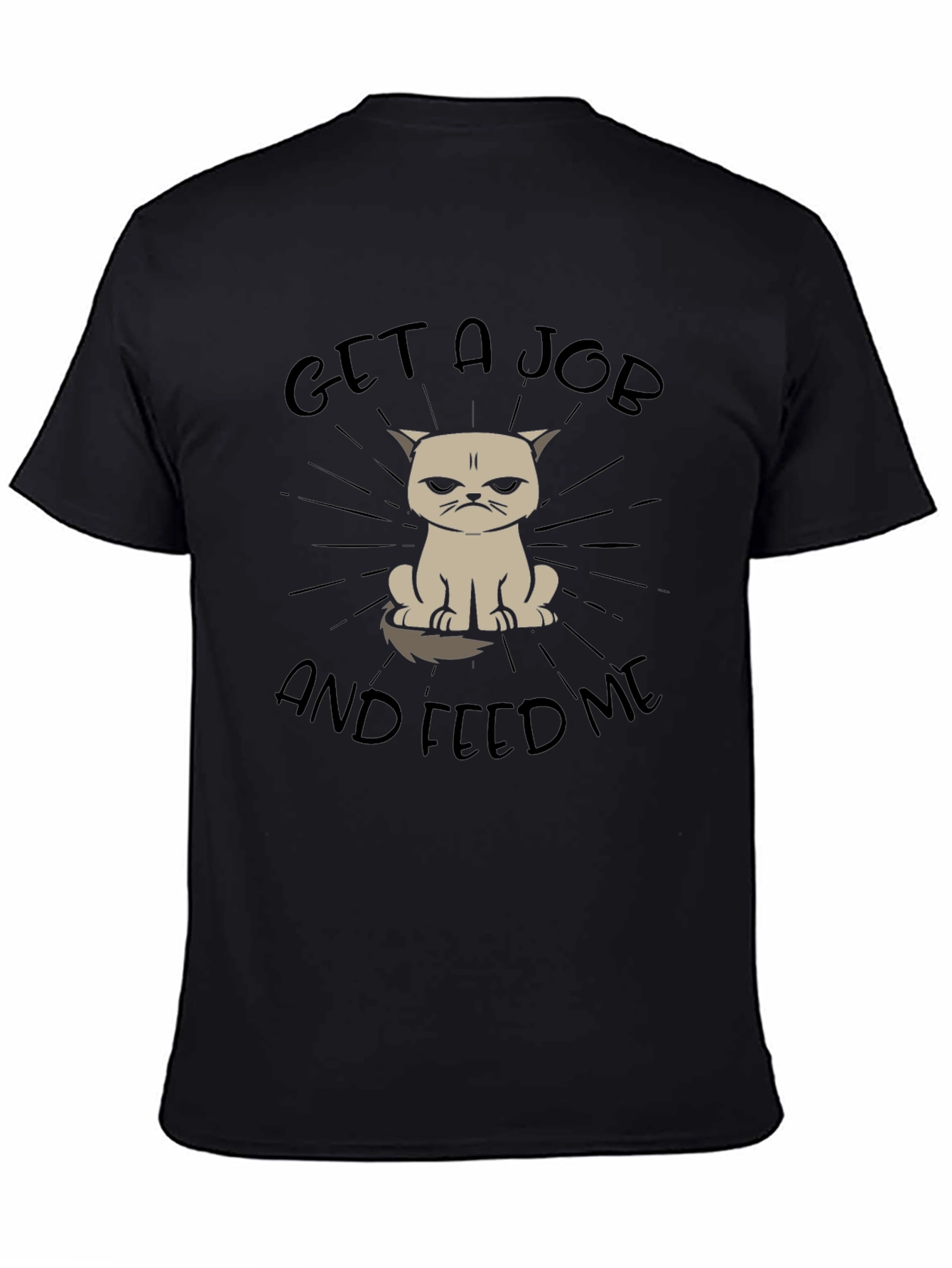 Grumpy Cat T-Shirt - Get A Job