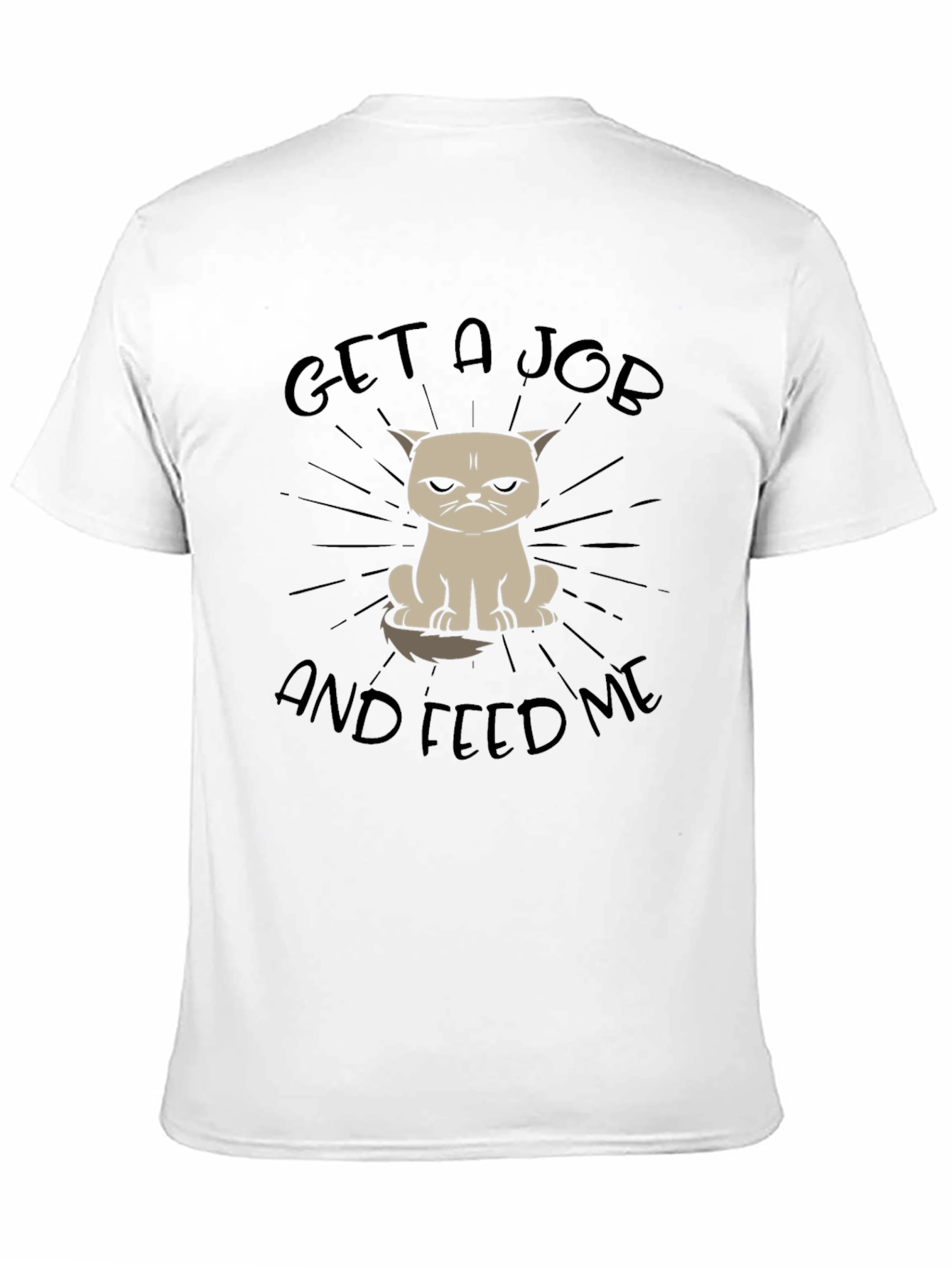 Grumpy Cat T-Shirt - Get A Job