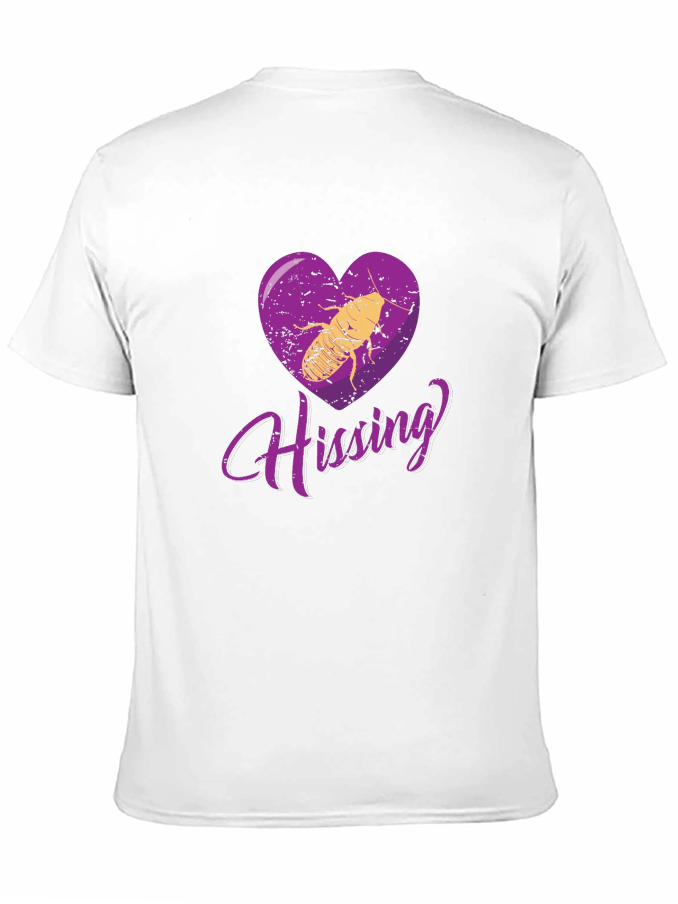 Hissing Cockroach Love T-Shirt - Novelty Bug Lover Tee