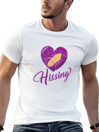 Hissing Cockroach Love T-Shirt - Novelty Bug Lover Tee