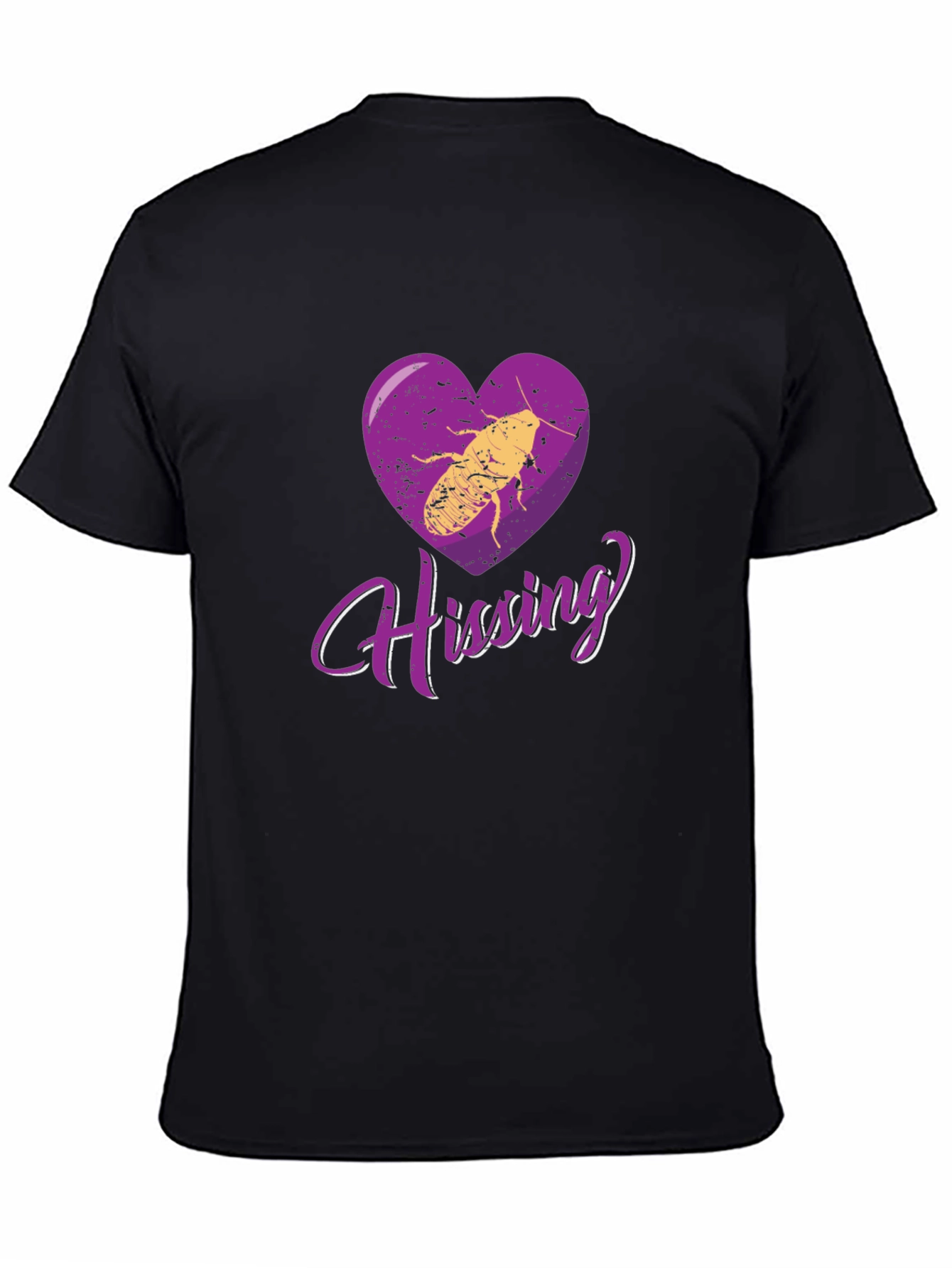 Hissing Cockroach Love T-Shirt - Novelty Bug Lover Tee