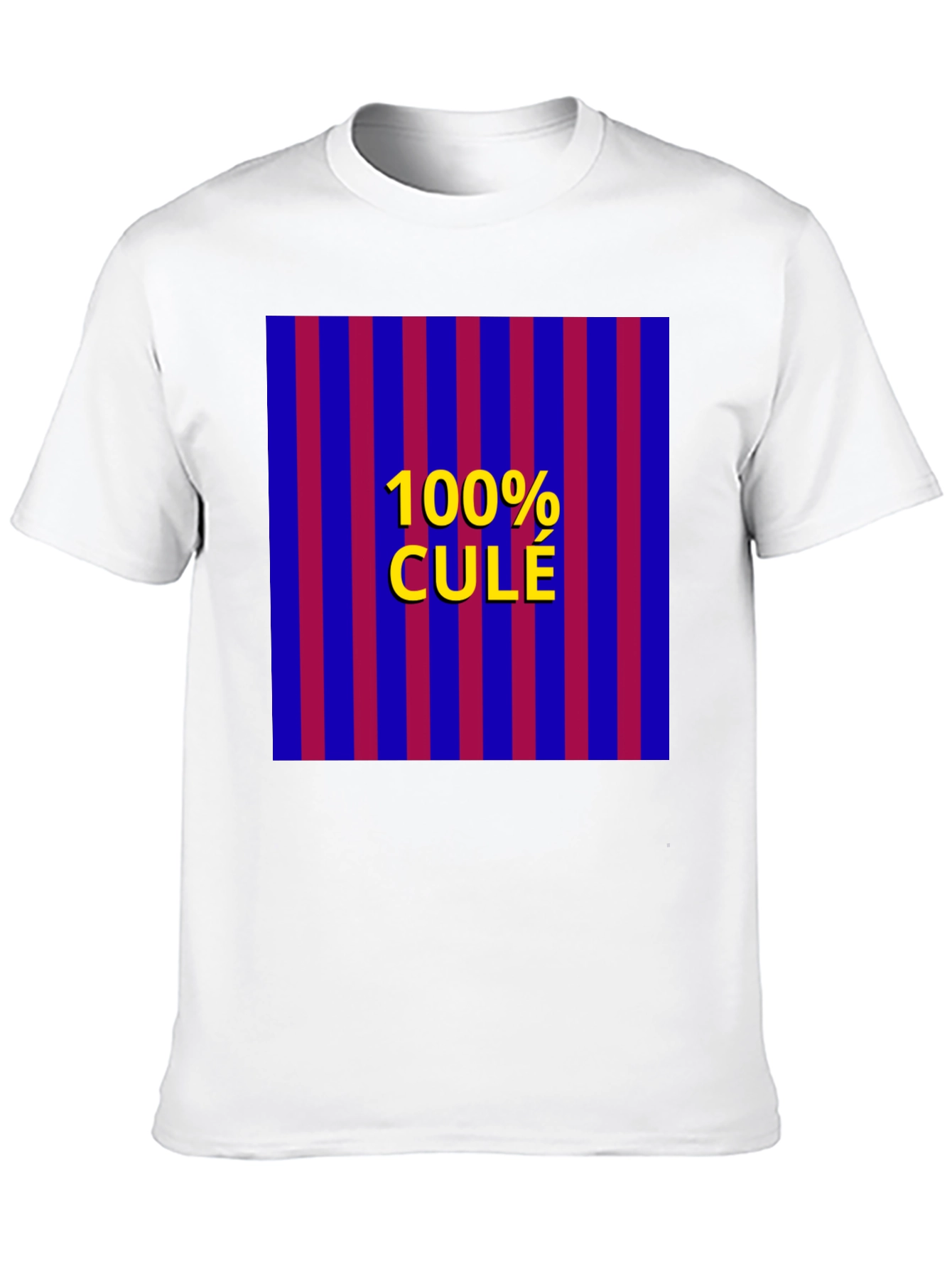 100% Cule T-Shirt - FC Barcelona Fan Pride Tee