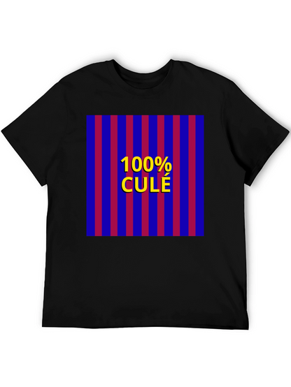 100% Cule T-Shirt - FC Barcelona Fan Pride Tee