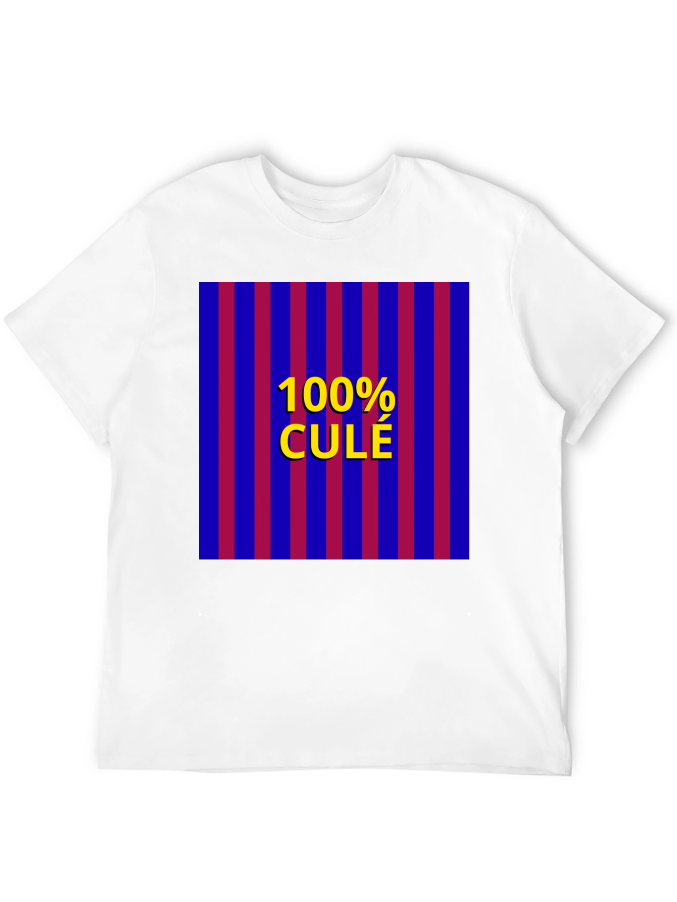 100% Cule T-Shirt - FC Barcelona Fan Pride Tee