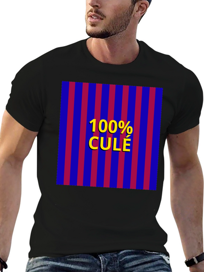 100% Cule T-Shirt - FC Barcelona Fan Pride Tee