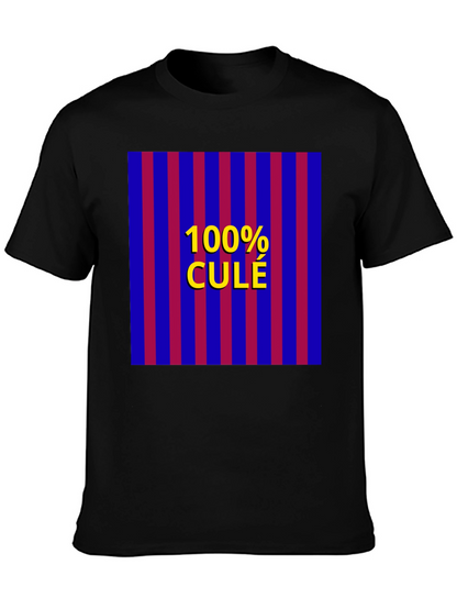 100% Cule T-Shirt - FC Barcelona Fan Pride Tee