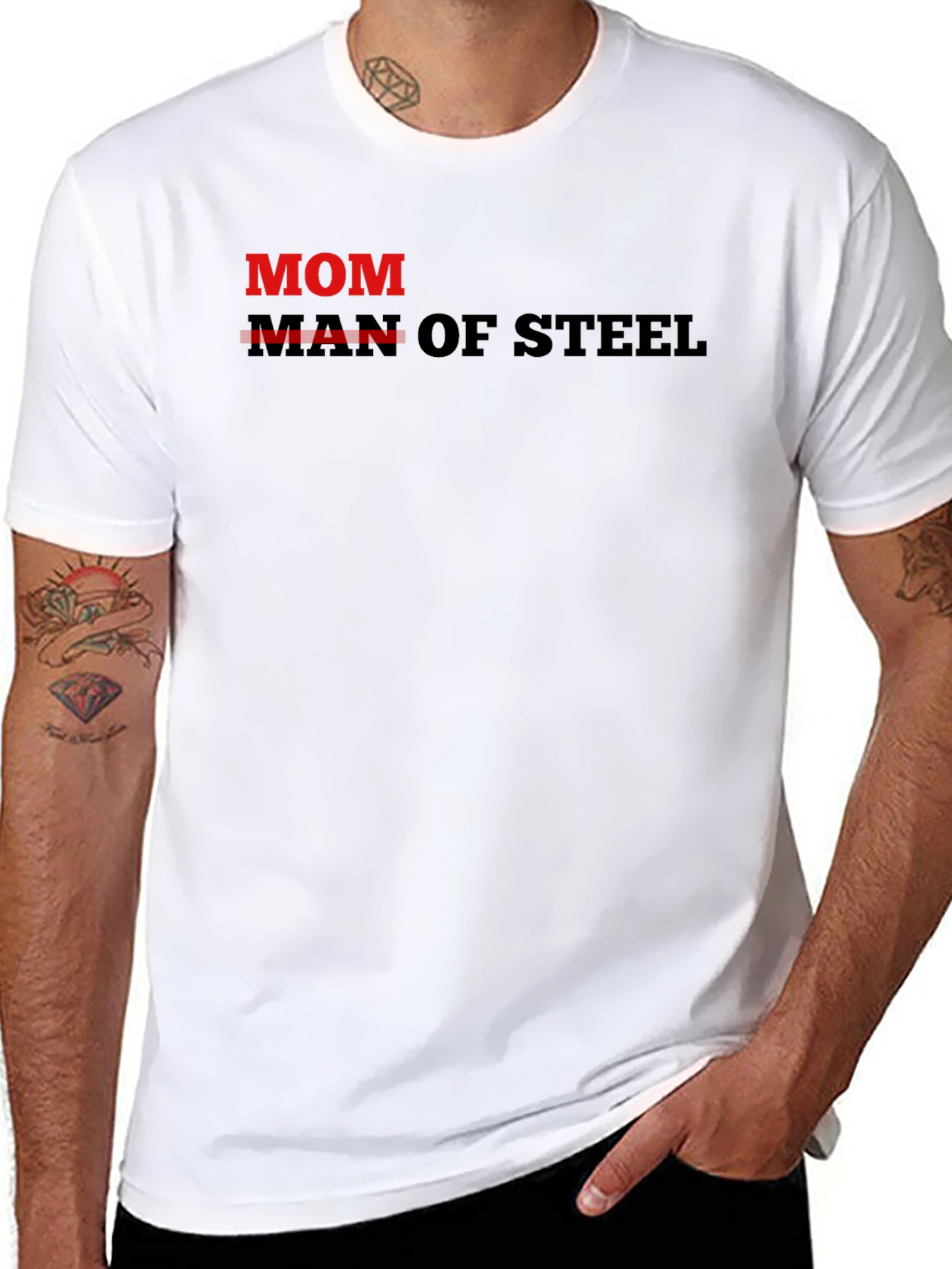 Mom of Steel Graphic T-Shirt