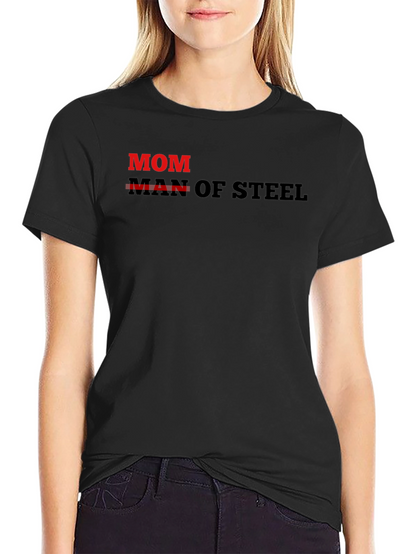 Mom of Steel Graphic T-Shirt