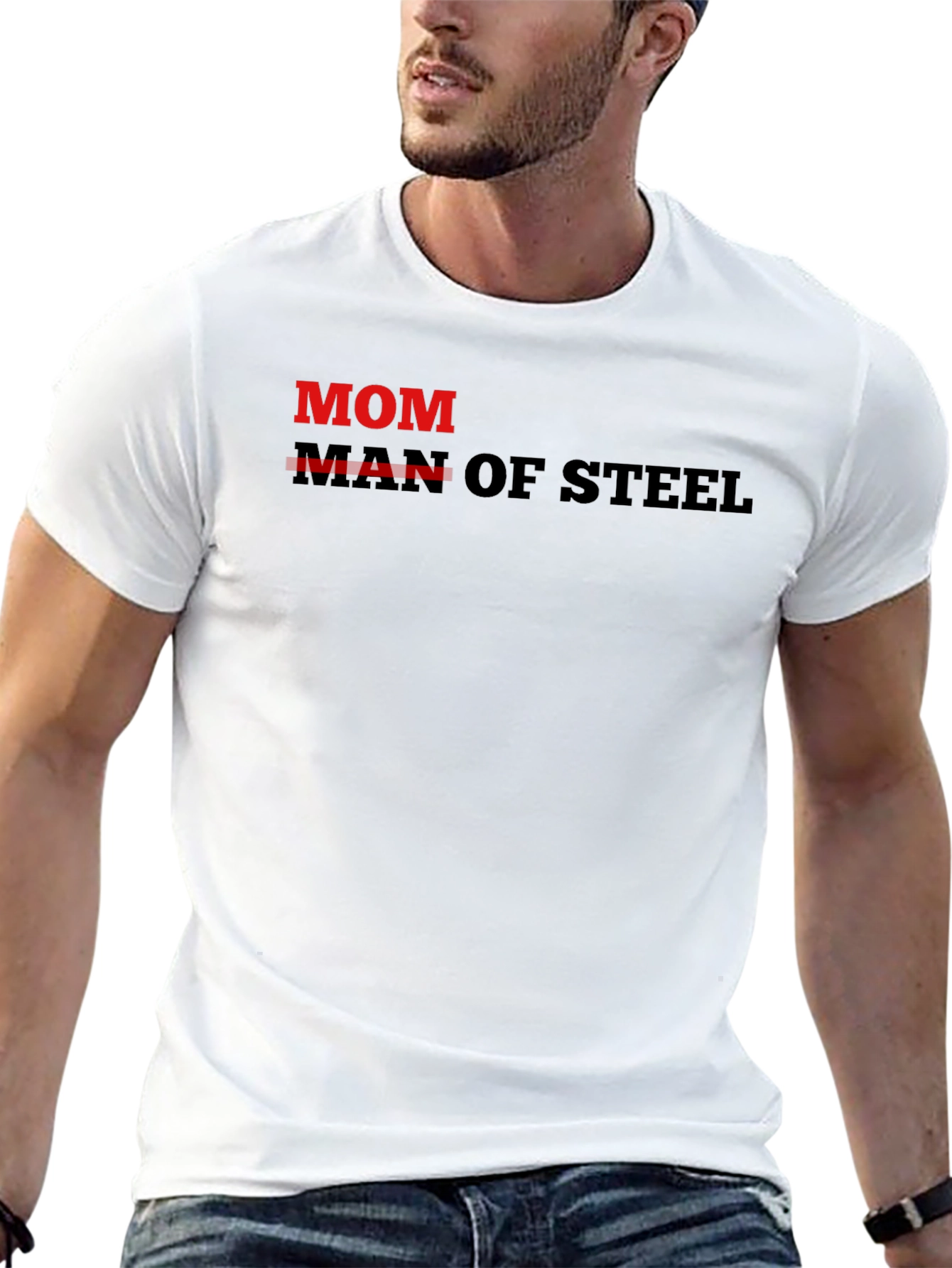 Mom of Steel Graphic T-Shirt