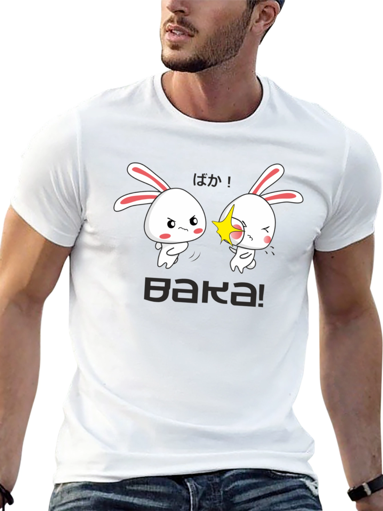 Baka Slap T-Shirt - Funny Anime Design Tee