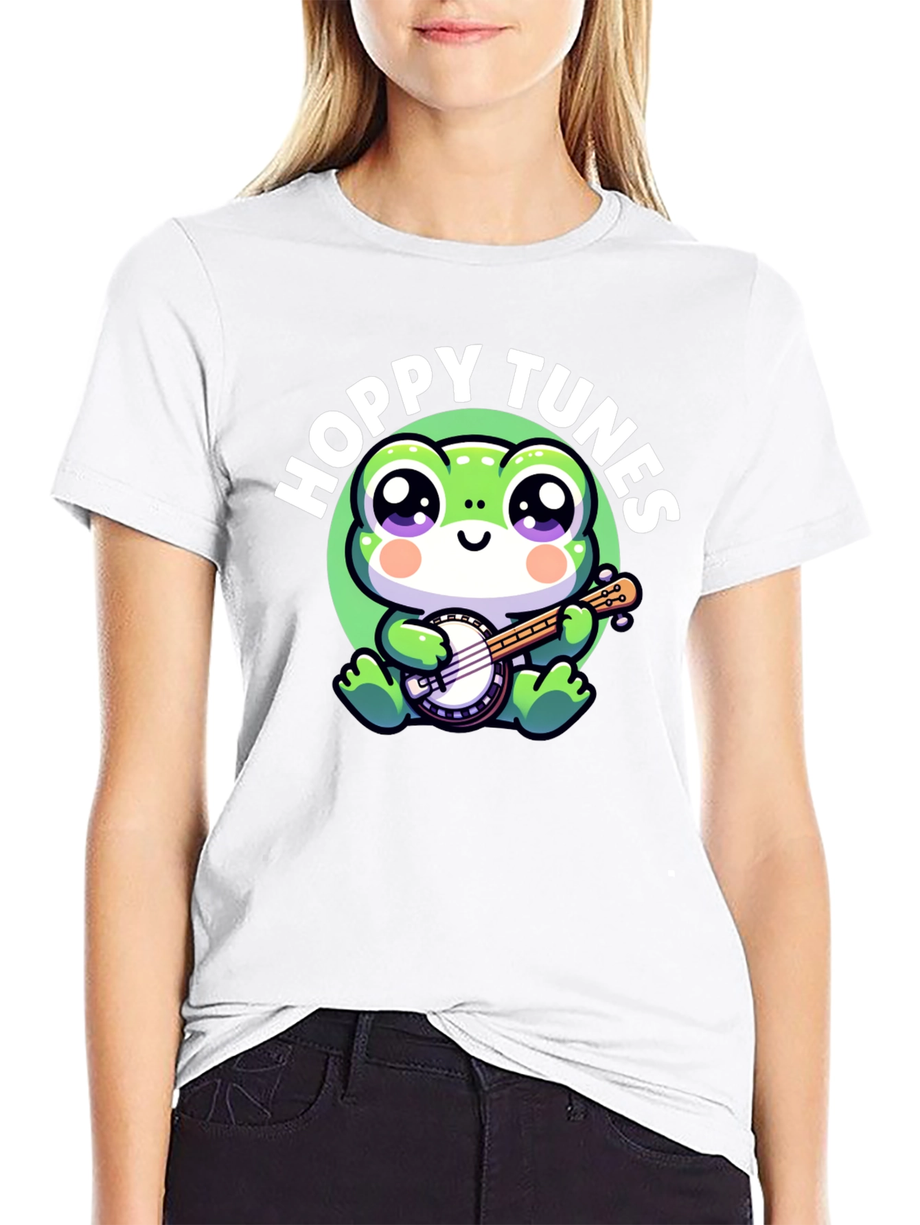 Hoppy Tunes T-Shirt - Frog with Banjo