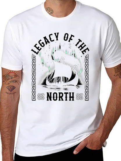 Legacy of the North Viking Ship T-Shirt