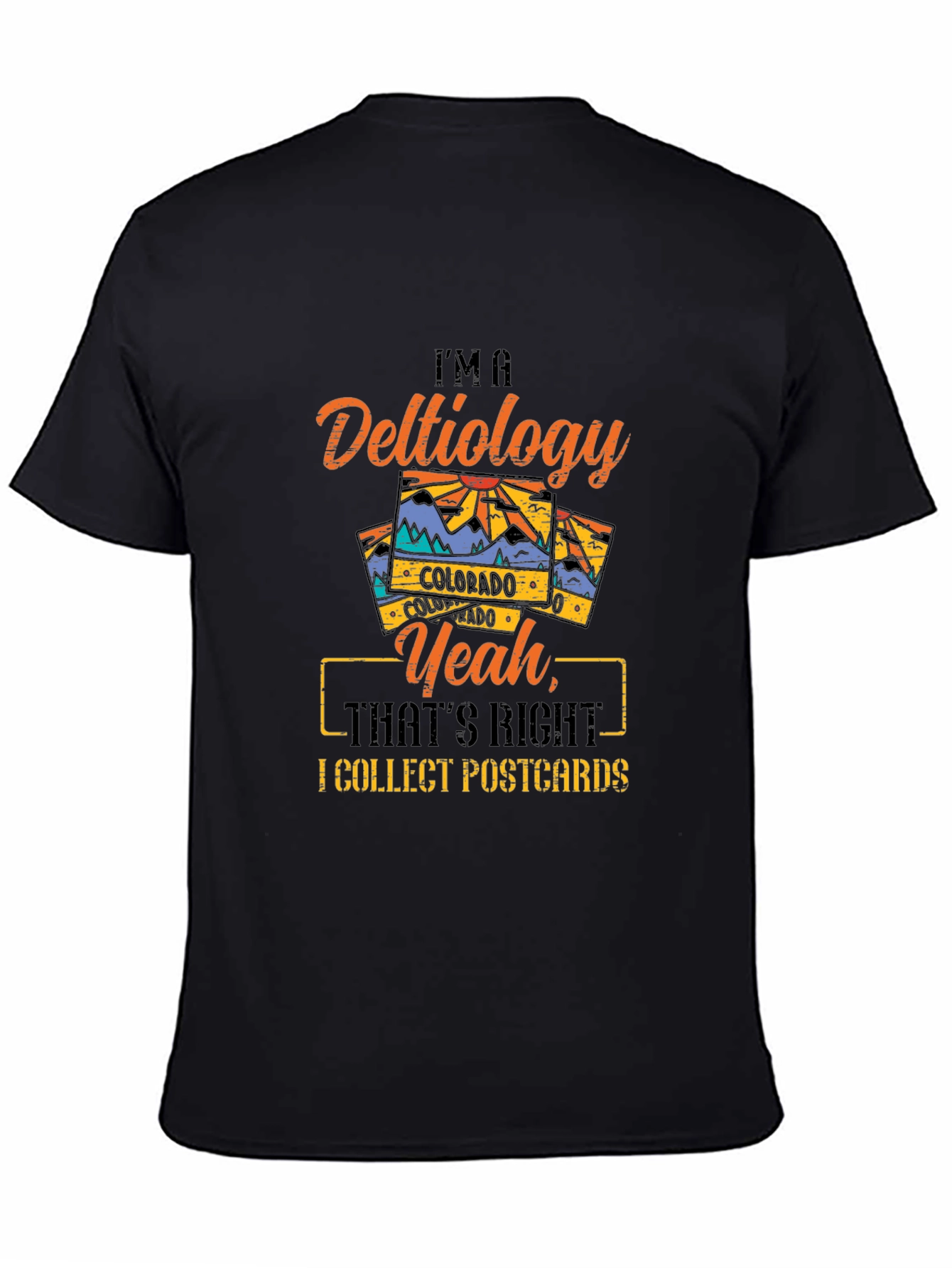 Deltiology Postcard Collector T-Shirt