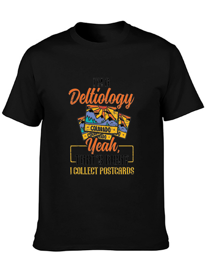 Deltiology Postcard Collector T-Shirt