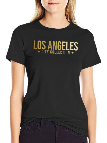 Los Angeles City Collection Graphic Tee - Black