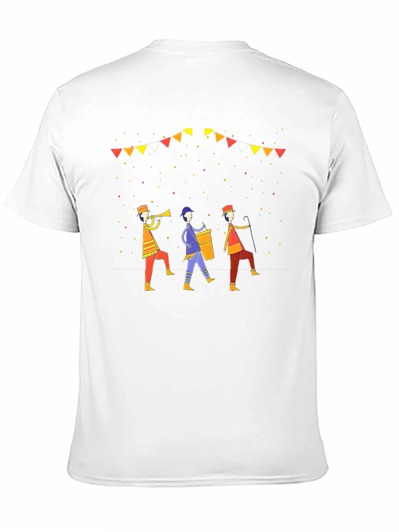 Festive Band T-Shirt: Stylish & Unique Design