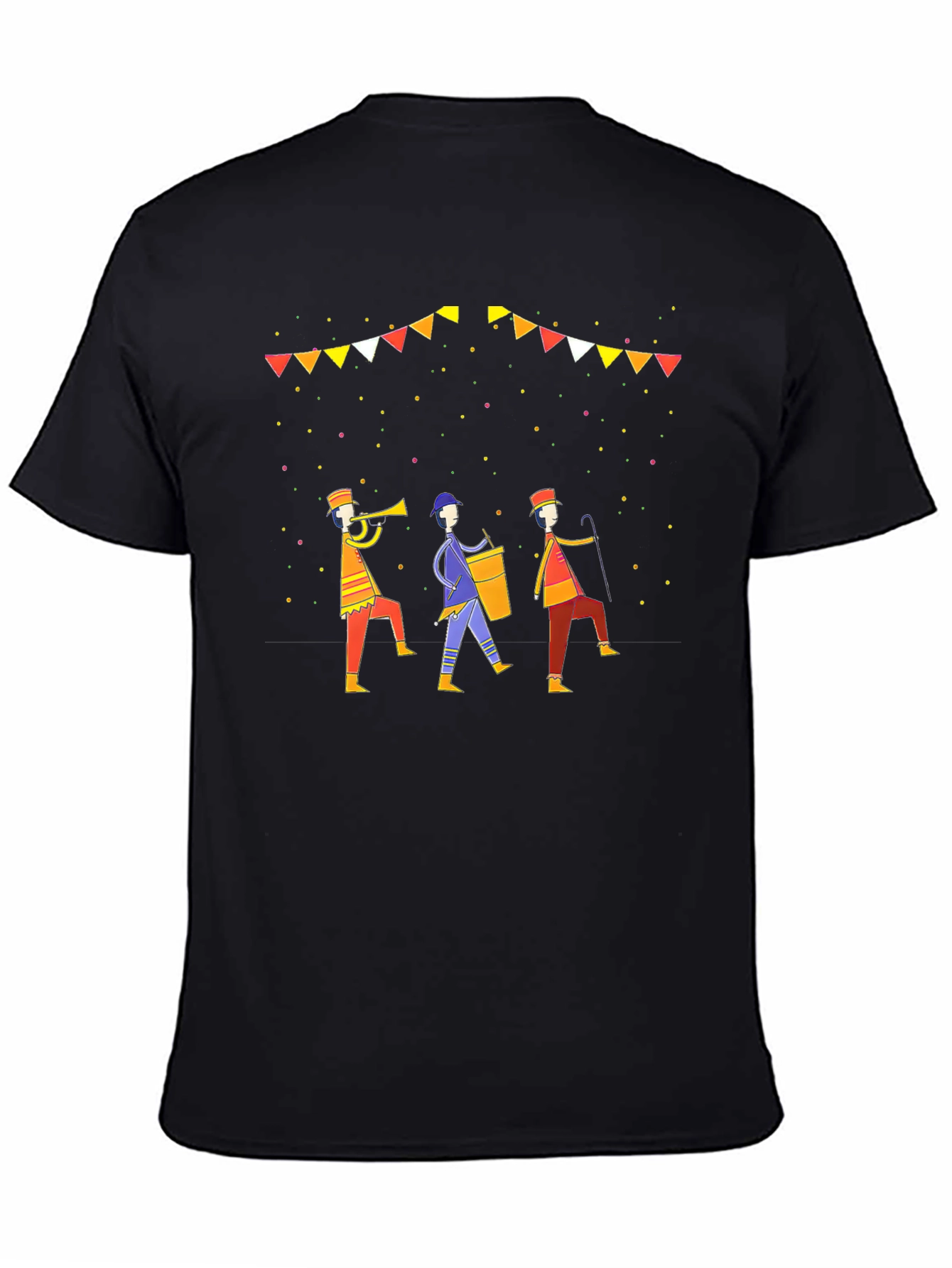 Festive Band T-Shirt: Stylish & Unique Design