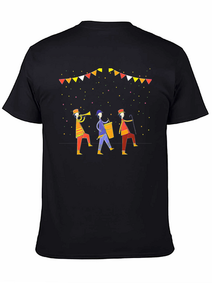 Festive Band T-Shirt: Stylish & Unique Design