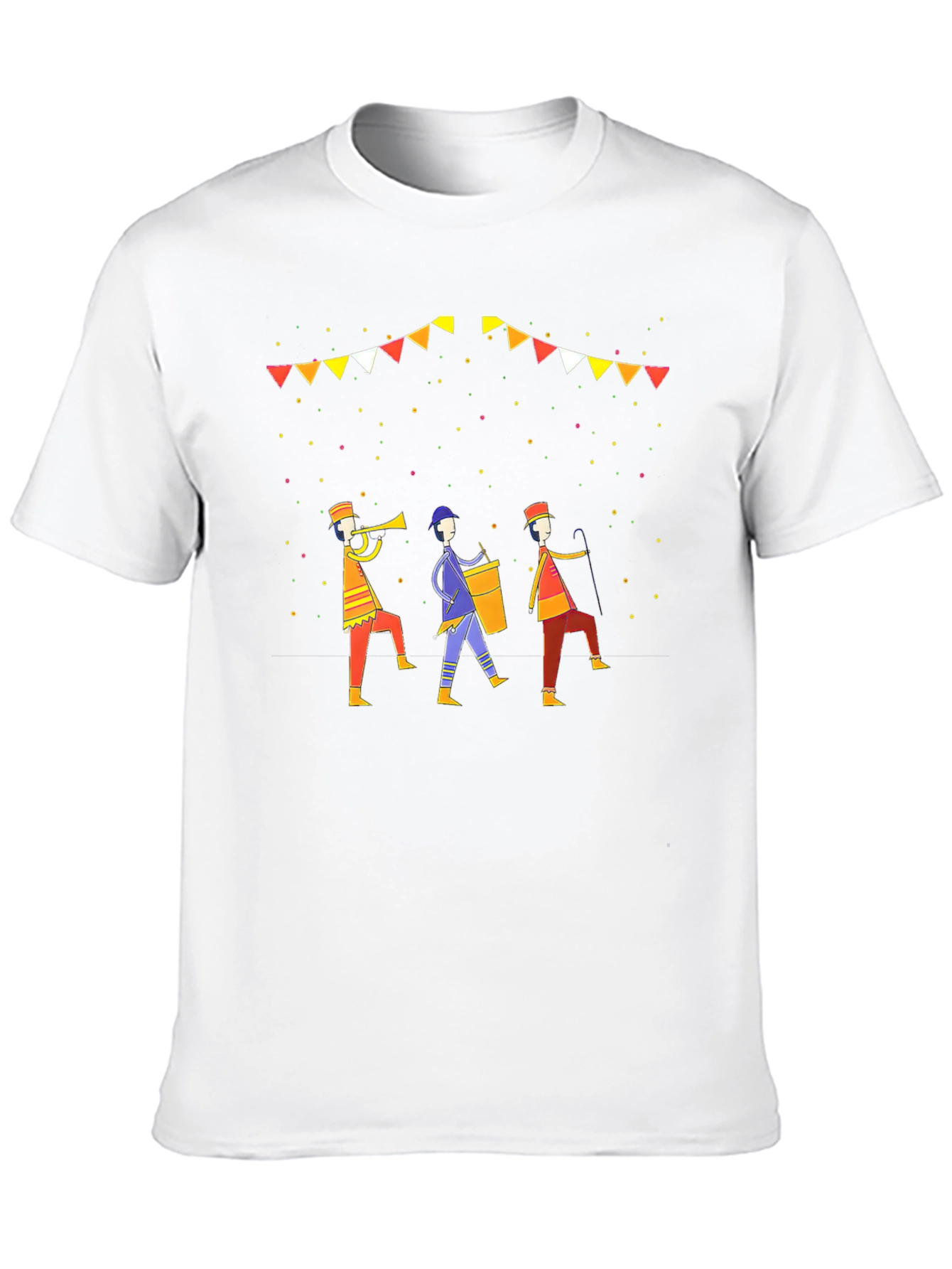 Festive Band T-Shirt: Stylish & Unique Design