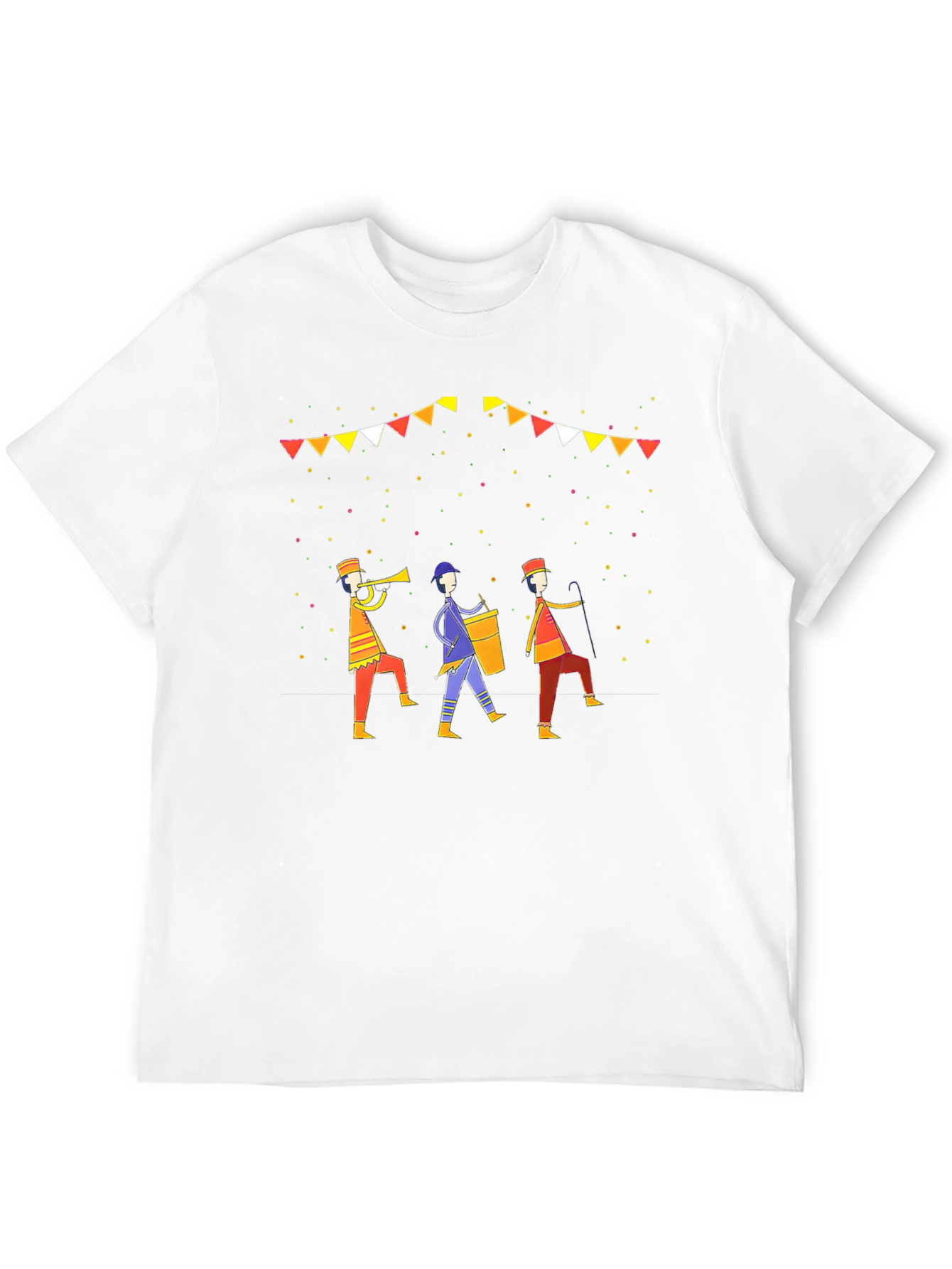 Festive Band T-Shirt: Stylish & Unique Design