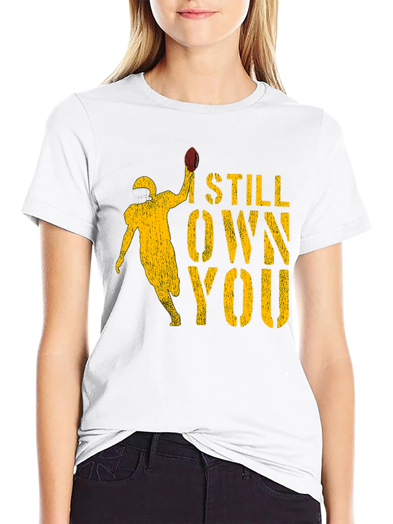 I Still Own You Football T-Shirt