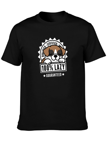 Lazy Dog Certified Funny T-Shirt