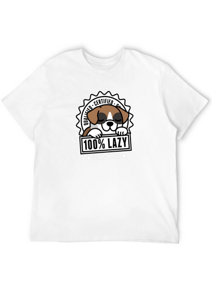 Lazy Dog Certified Funny T-Shirt