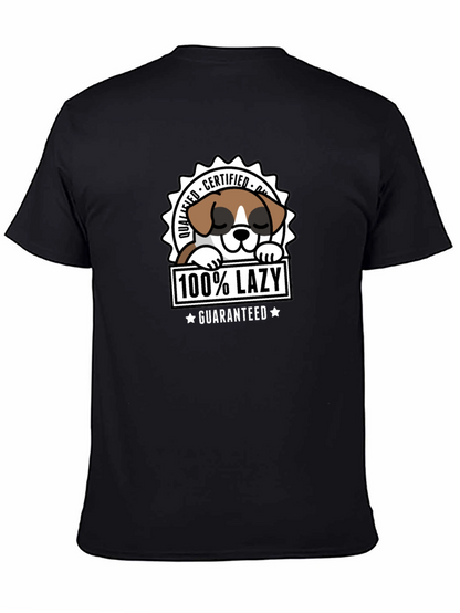 Lazy Dog Certified Funny T-Shirt