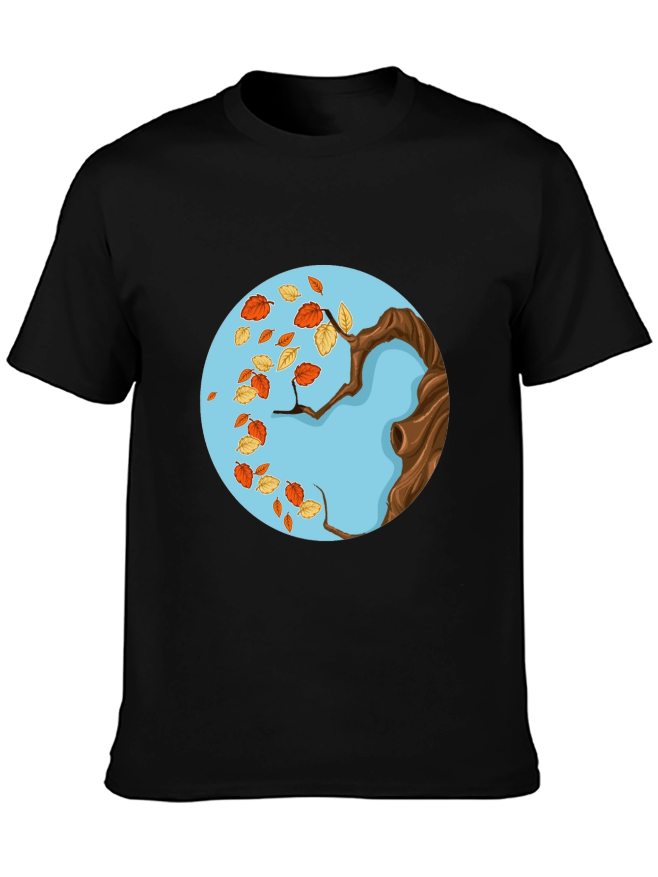 Autumn Tree Graphic Tee - Stylish Fall Design