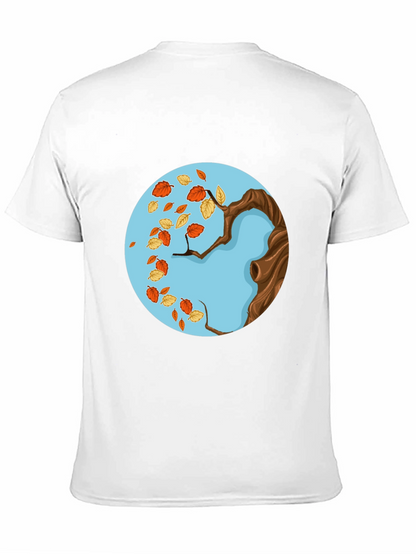Autumn Tree Graphic Tee - Stylish Fall Design