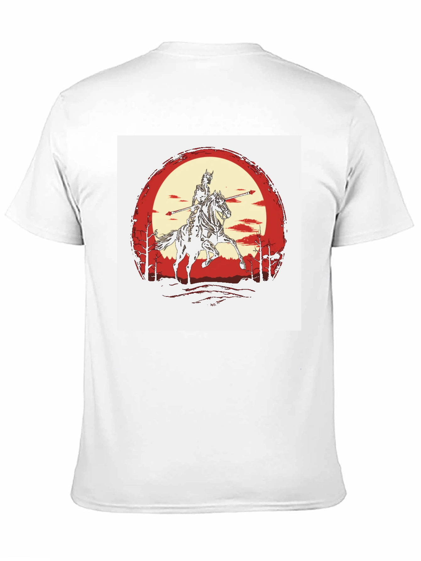 Knight Horseman Black T-Shirt