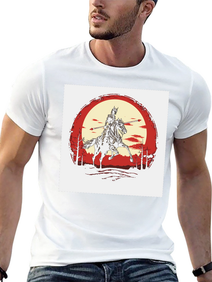 Knight Horseman Black T-Shirt