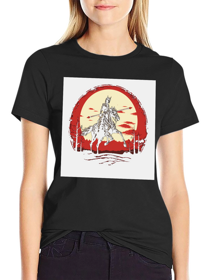 Knight Horseman Black T-Shirt