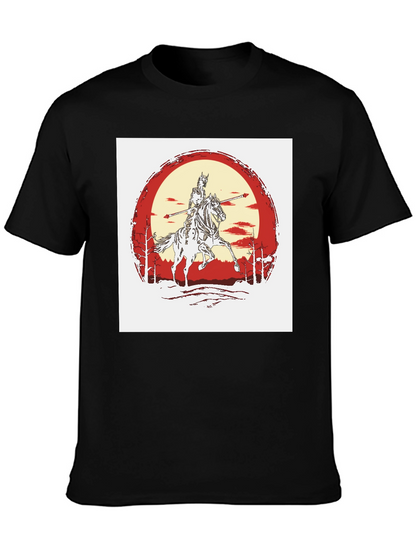 Knight Horseman Black T-Shirt