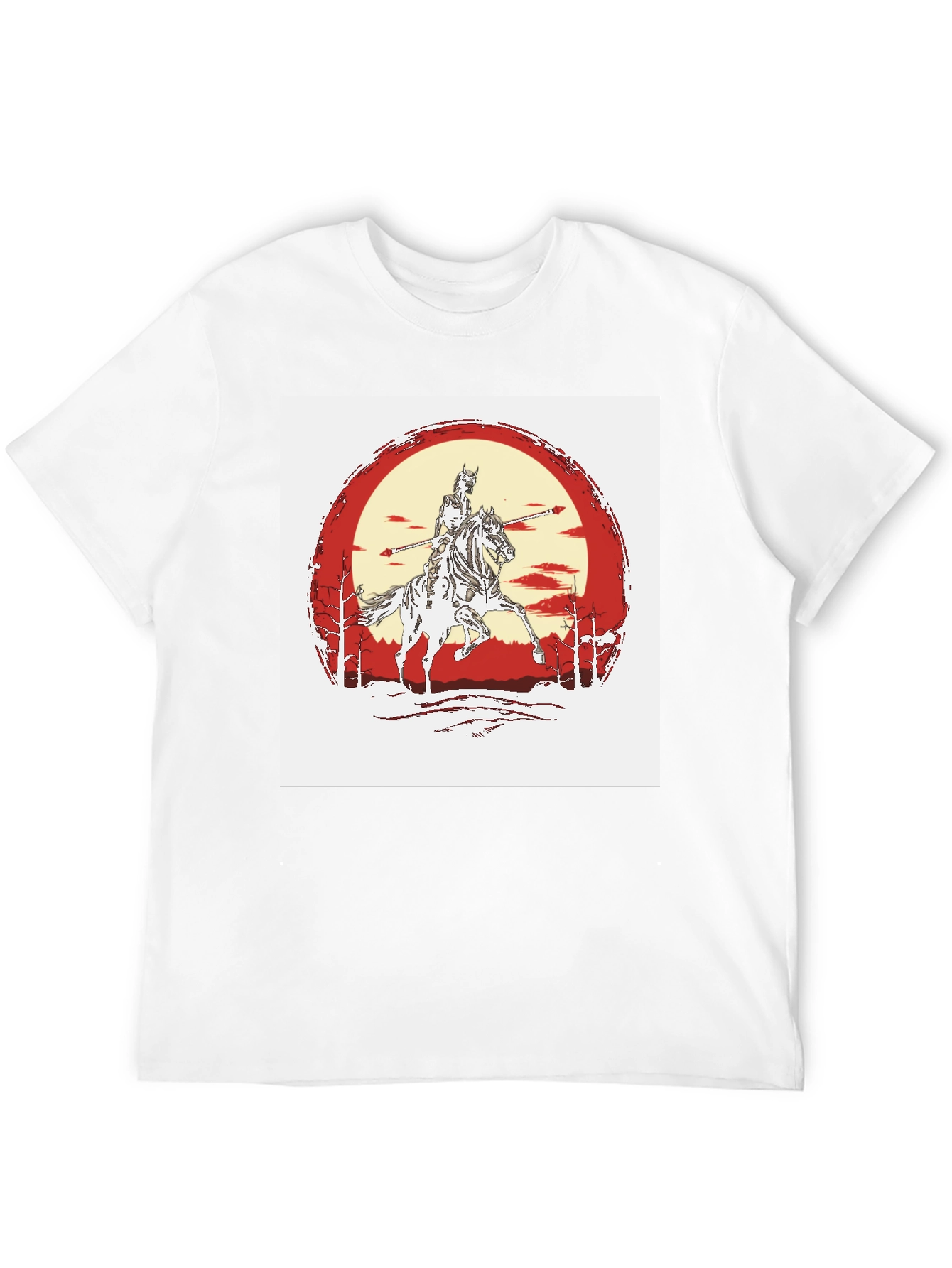 Knight Horseman Black T-Shirt
