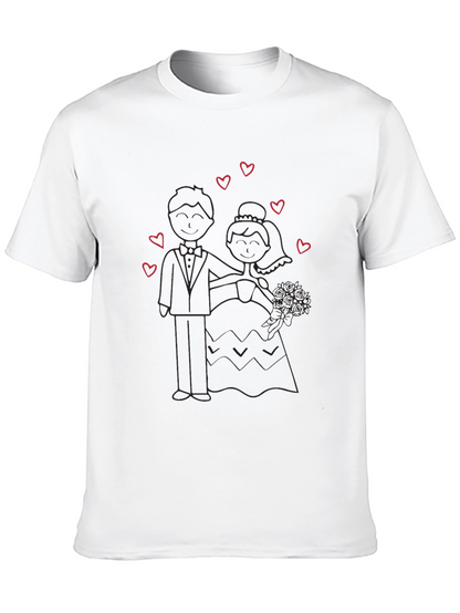 Wedding Day Tee - Bride and Groom Love