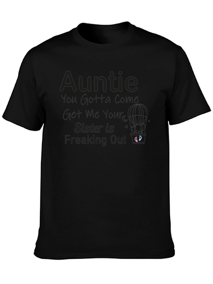 Auntie Sister Freaking Out T-Shirt