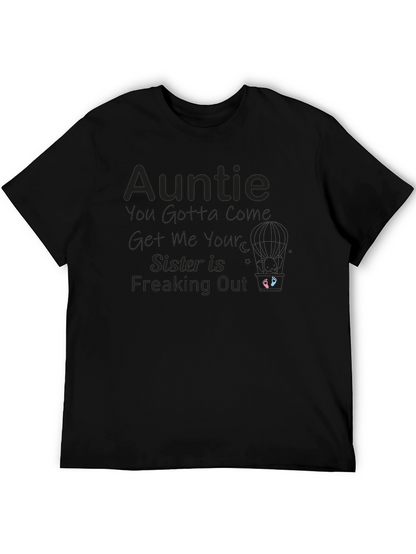 Auntie Sister Freaking Out T-Shirt