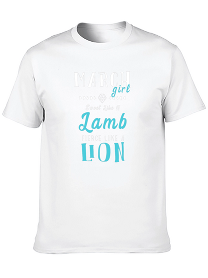 March Girl Sweet Like a Lamb T-Shirt