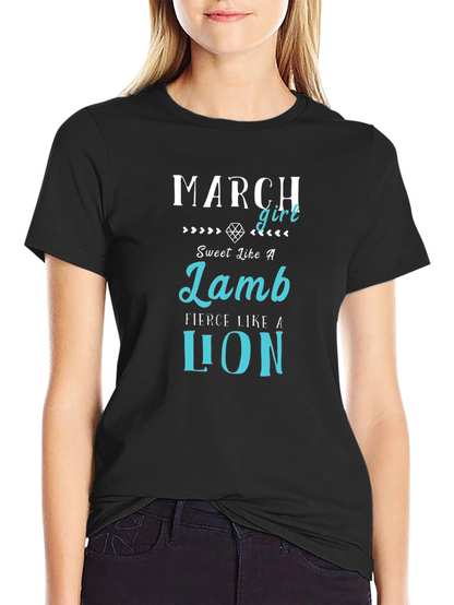 March Girl Sweet Like a Lamb T-Shirt