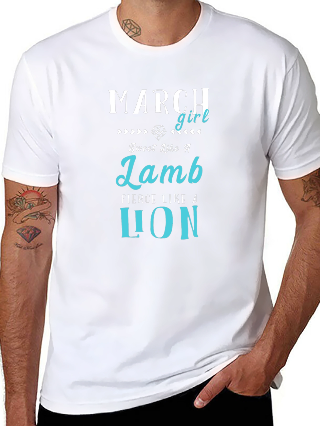 March Girl Sweet Like a Lamb T-Shirt