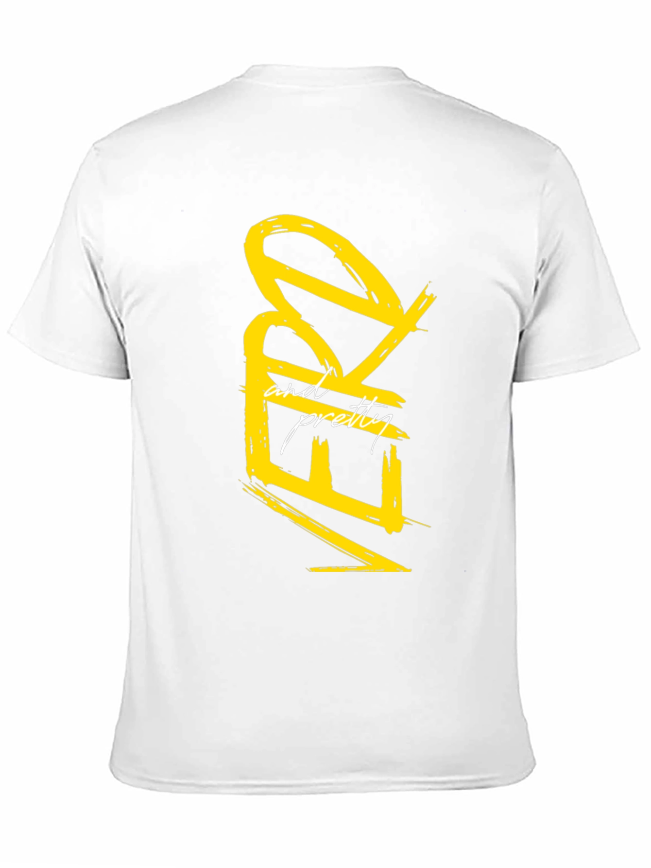 Nerdy and Pretty Graphic Tee - Black Casual T-Shirt