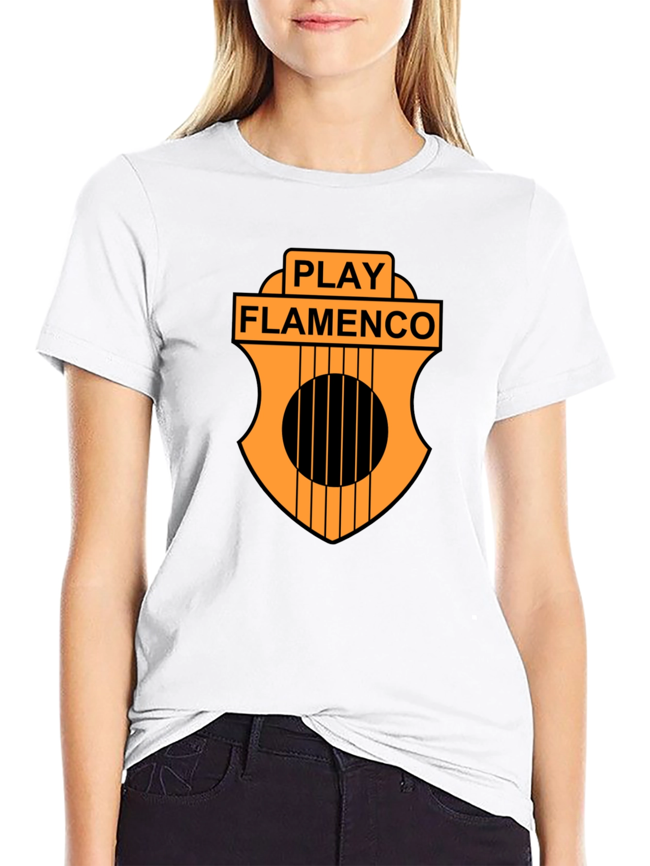 Play Flamenco Black T-Shirt